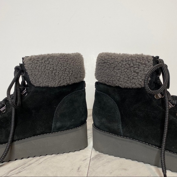 New! Sam Edelman Franc Platform Hiker Bootie 6.5M - Picture 6 of 11
